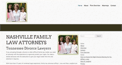 Desktop Screenshot of familylawtn.com